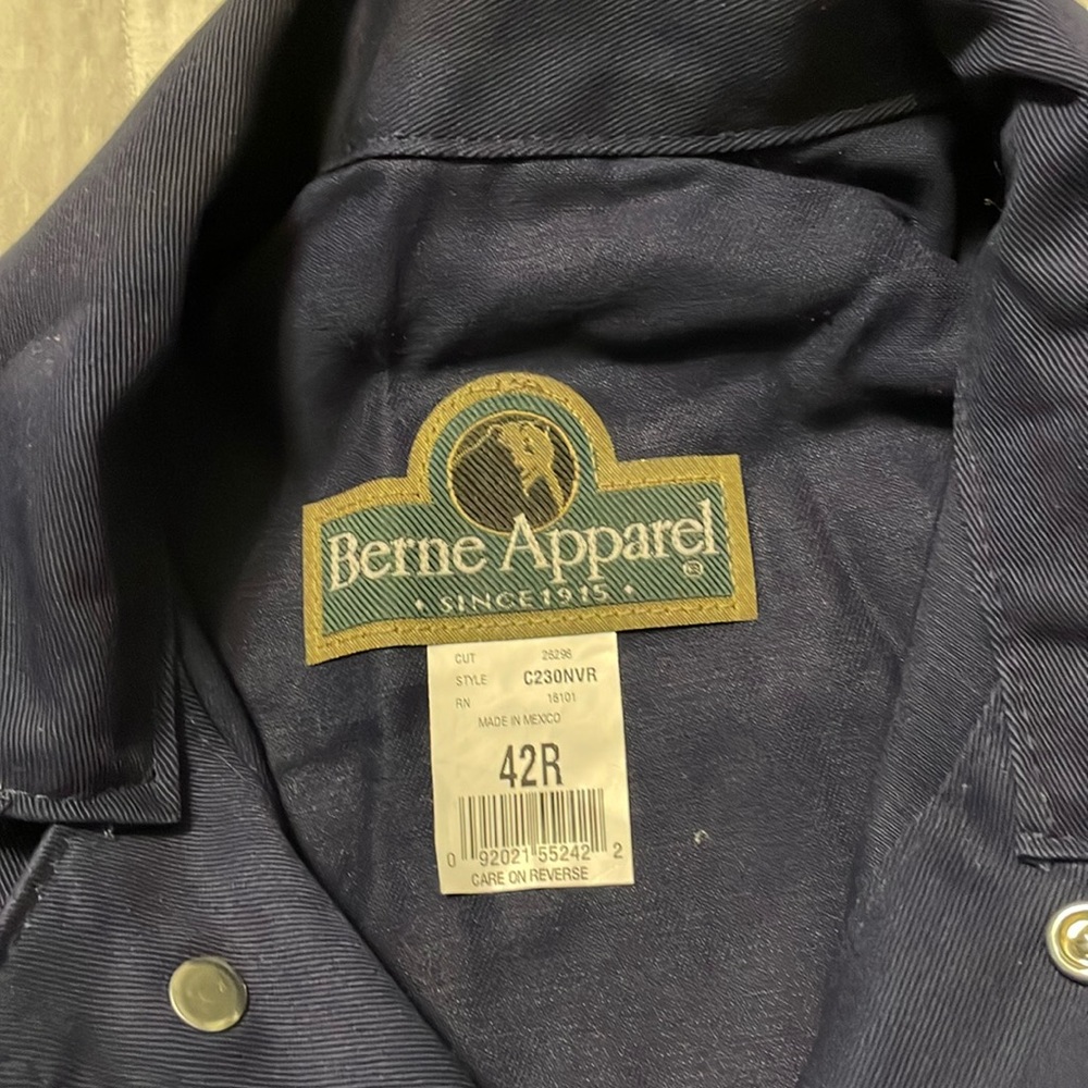 Brand new never worn Overalls with tags “stitched” on right chest (Chief Engr).